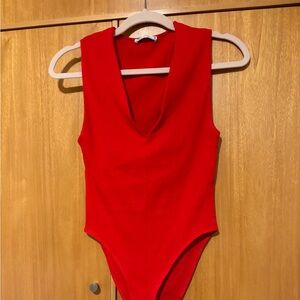 EUC Zara V-neck bodysuit